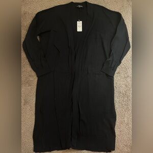 Express Classic Black Cardigan NWT